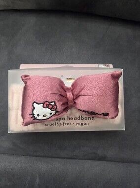 The Creme Shop Hello Kitty Pink Bow Spa Headband